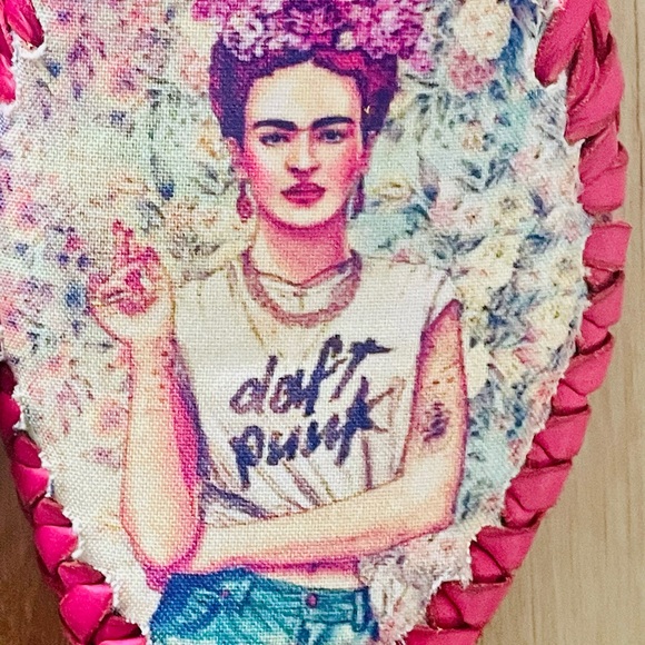 VTG Huaraches Pink Frida Kahlo/Daft Punk - Picture 2 of 8